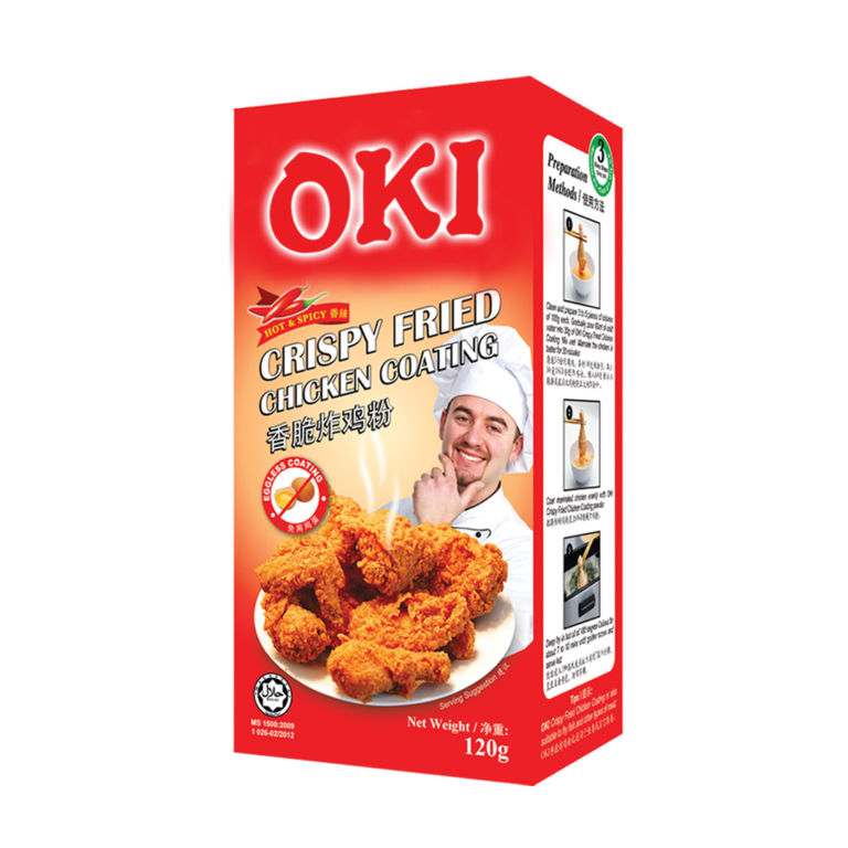 07_04_03 OKI Fried Chicken Coating_Hot & Spicy_120 g Box
