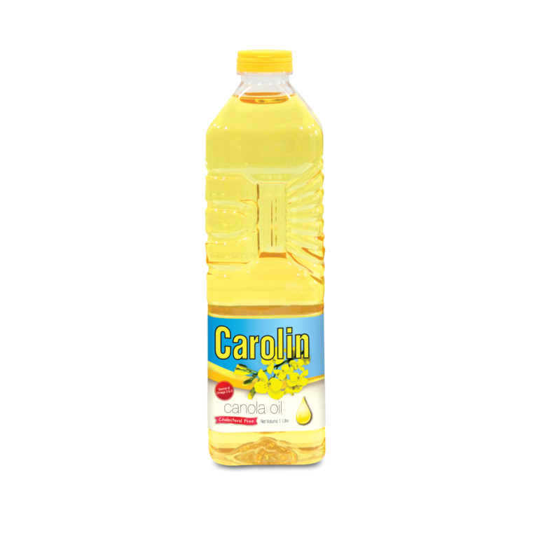 01_02_02_04 Carolin Canola Oil_1 L PET Bottle