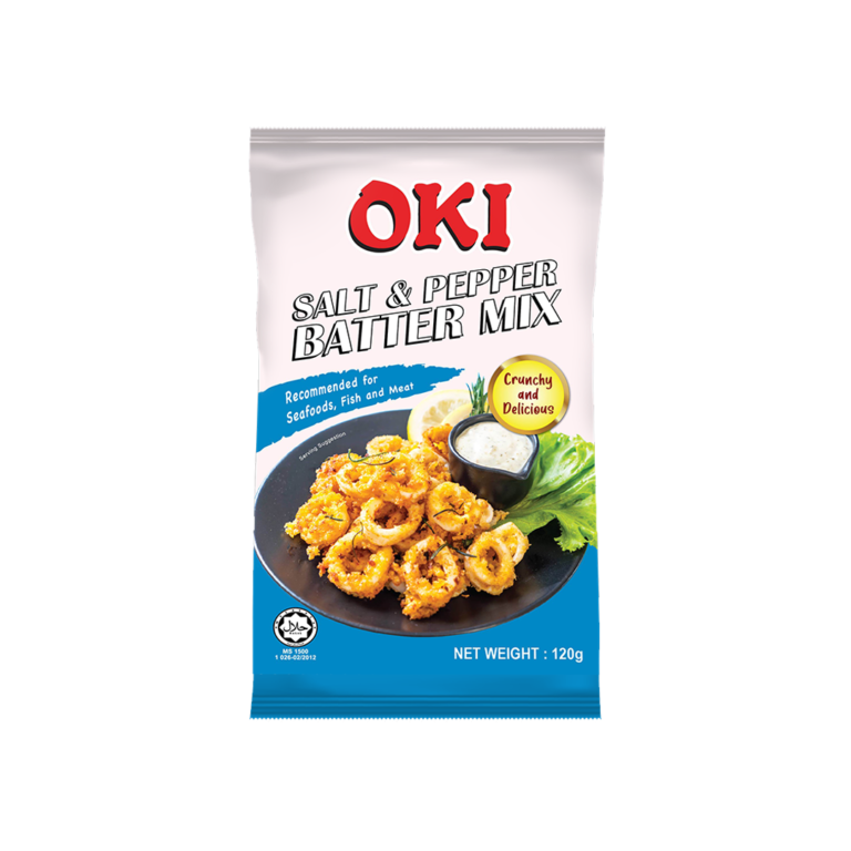Salt and pepper batter mix