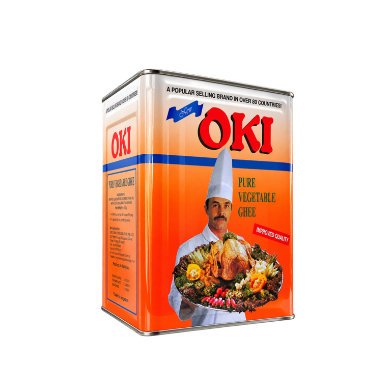 OKI PURE VEGETABLE GHEE_14LITGROSS_TIN
